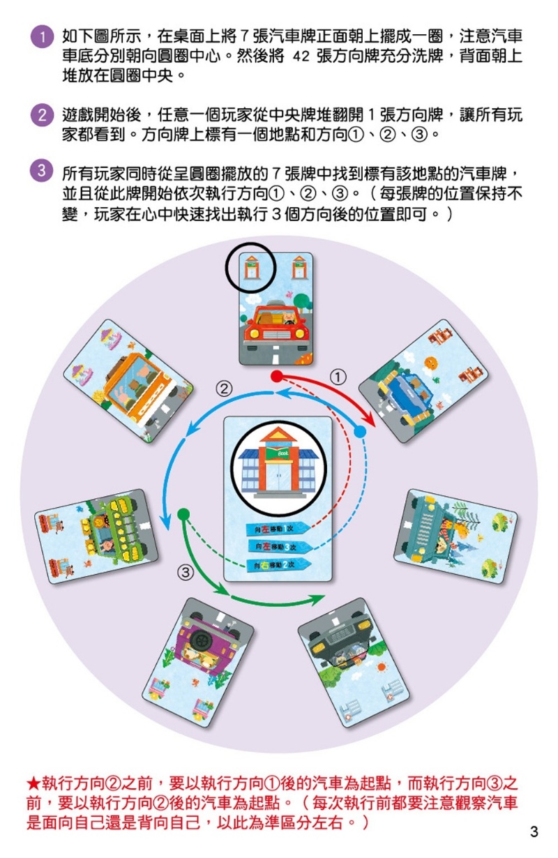 趣味數學桌遊：向左向右 【49張卡牌+收納鐵盒】